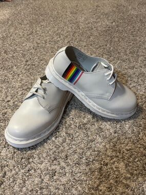 Dr. Martens 1461 For Pride Rainbow Shoes Flawed 36